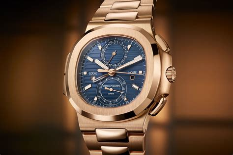 patek philippe nautilus rose gold chrono|patek philippe nautilus.